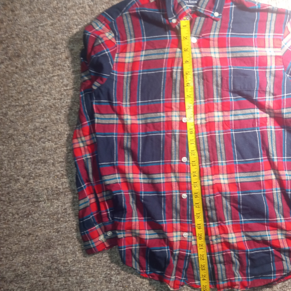 Plaid and Solid Kids Shirt Set - Picture 12 of 15